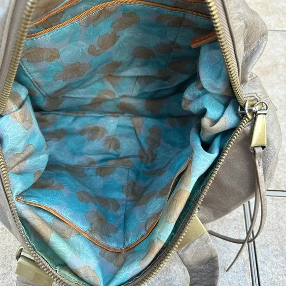 Hobo Derby Calfskin Leather Satchel